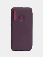 Фиолетовый чехол-книжка с прозрачным окном Honor10i/Honor 20pro/7apro/8x/9a/9x Lite