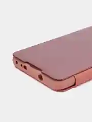 Коралловый чехол-книжка с прозрачным окном Huawei Psmart Z/ View20/Y5(2019/8s)/Y6p/Y7(2019)/P20 Lite