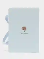 Голубой подарочная коробка-книжка сборная, 13 х 9 х 4,5 см