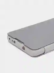 Серебряный чехол-книжка с прозрачным окном Huawei Psmart Z/ View20/Y5(2019/8s)/Y6p/Y7(2019)/P20 Lite