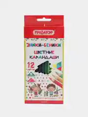 Карандаши цветные  "ЭНИКИ-БЕНИКИ", 12 цветов