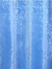 Небесно-голубой шторы на ленте, в комплекте 2 штуки