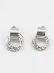Серебряный серьги женские, бижутерия, гвоздики