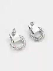 Серебряный серьги женские, бижутерия, гвоздики