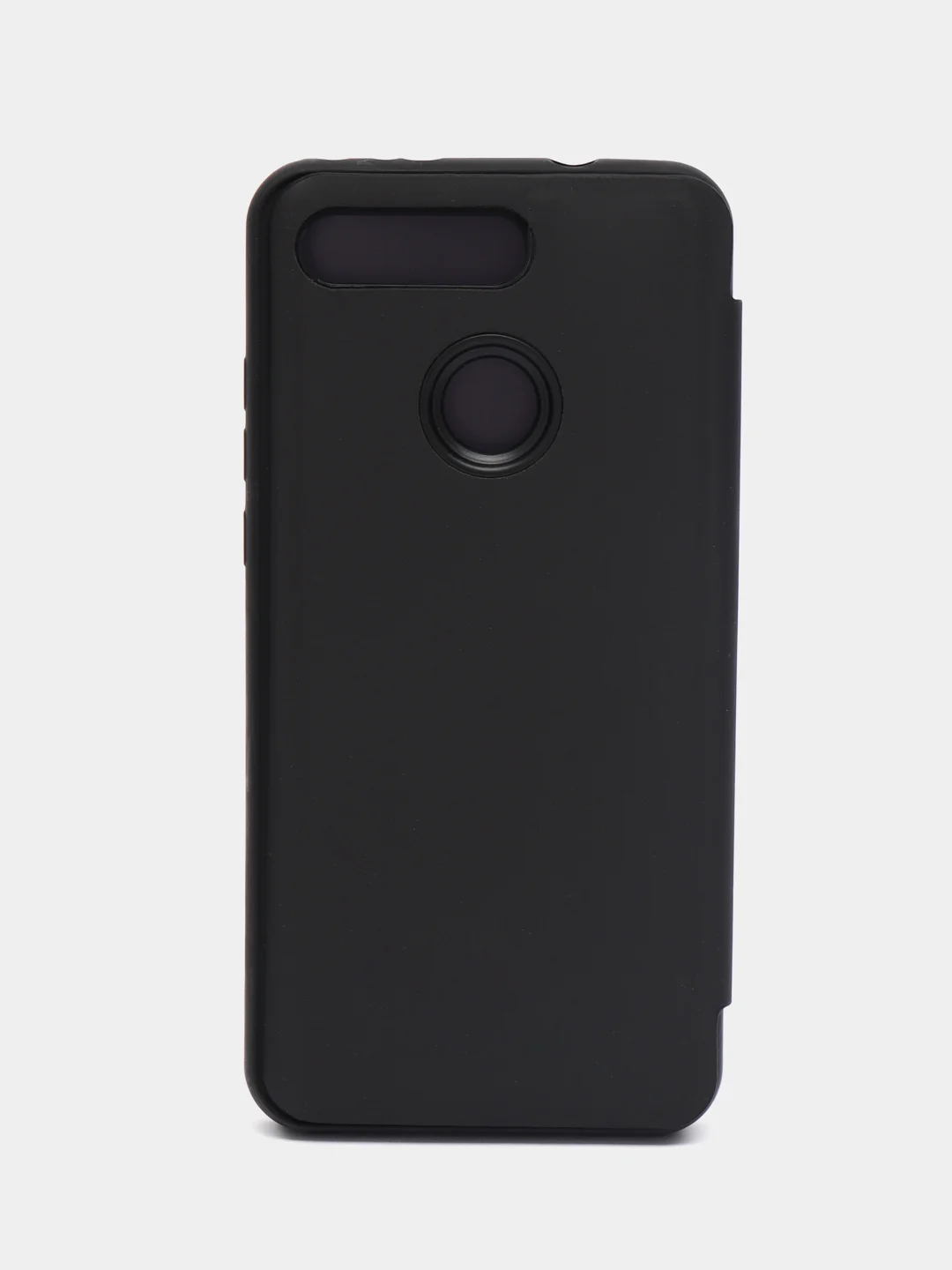 Фиолетовый чехол-книжка с прозрачным окном Huawei Psmart Z/ View20/Y5(2019/8s)/Y6p/Y7(2019)/P20 Lite