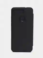 Фиолетовый чехол-книжка с прозрачным окном Huawei Psmart Z/ View20/Y5(2019/8s)/Y6p/Y7(2019)/P20 Lite