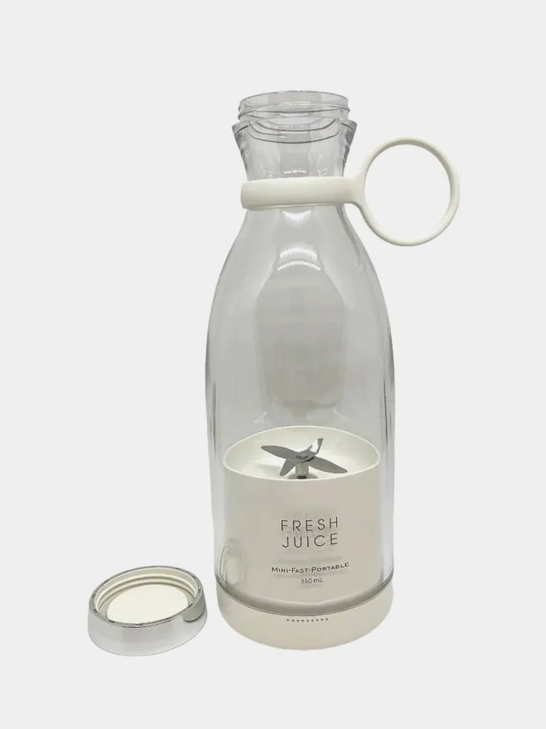 Белый портативный блендер Fresh Juice