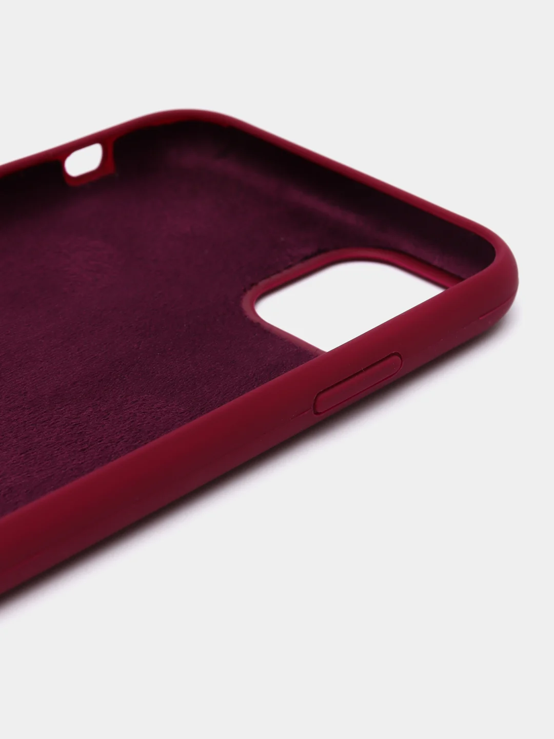 Багровый чехол Silicone Case для iPhone 11