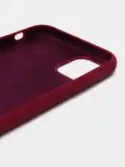 Багровый чехол Silicone Case для iPhone 11