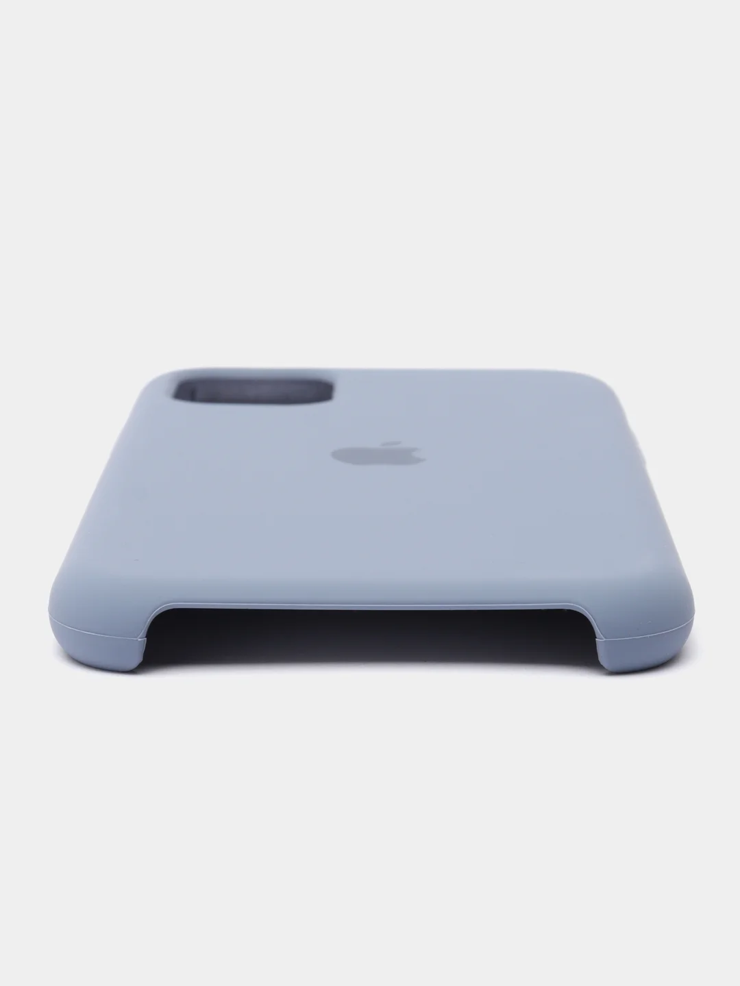 Серый меланж чехол Silicone Case для iPhone 11
