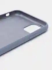 Серый меланж чехол Silicone Case для iPhone 11