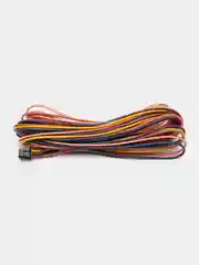 Монтажный провод ПВХ 26 AWG, набор проводов цветной, 6 жил