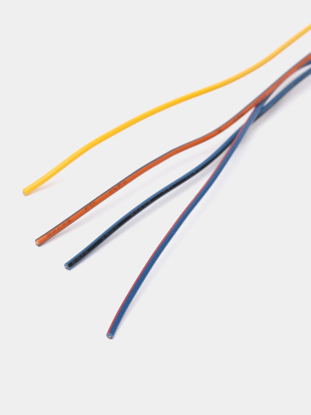 Монтажный провод ПВХ 26 AWG, набор проводов цветной, 6 жил