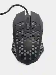 Черный компьютерная игровая проводная мышь с RGB подсветкой