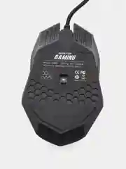 Черный компьютерная игровая проводная мышь с RGB подсветкой