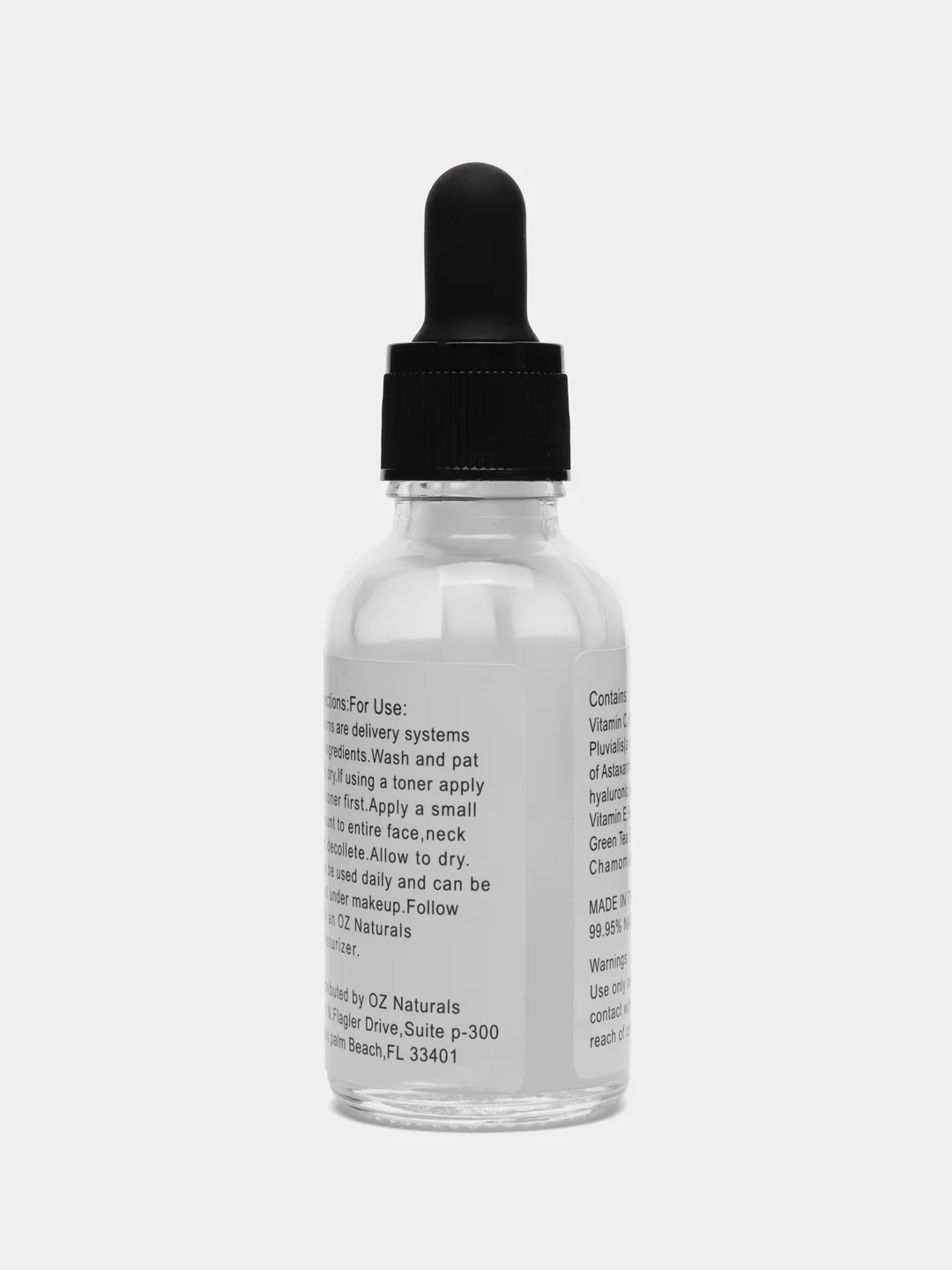 Сыворотка для лица Oz Naturals Vitamin C Facial Serum