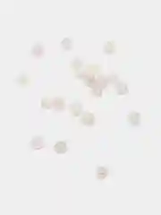 Молочный бисер некалиброванный, 12/0