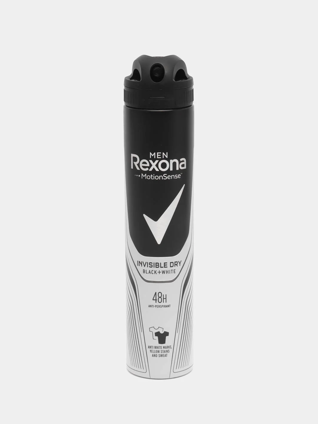 Черный дезодорант-антиперспирант мужской Rexona XXL, 200 мл, 48 часов