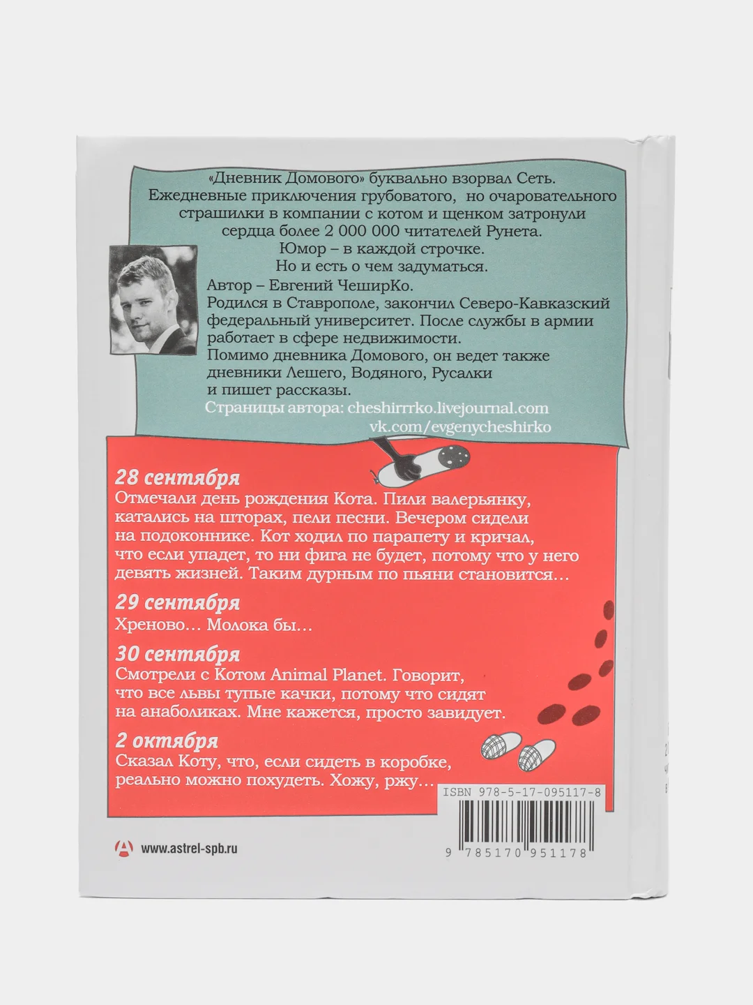 Дневник домового,  Евгений ЧеширКо