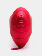 Красный воздушный фольгированный шар-сердце, 45 см