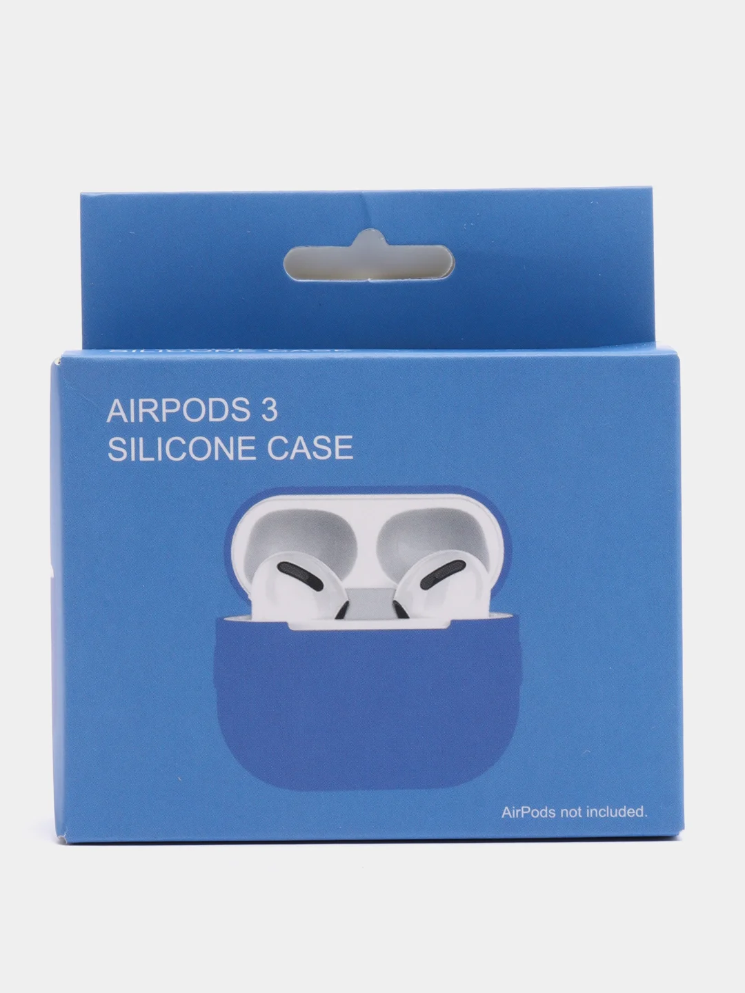 Голубой силиконовый чехол для Apple AirPods 3 поколения 2021
