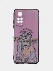 Приглушённый хаки силиконовый чехол для Xiaomi Redmi Note 11 4G / 11S 4G / 11S NFC 4G, с принтом