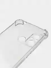 Прозрачный противоударный чехол BROSCORP для Xiaomi Redmi 12С, силиконовый, с усиленными углами