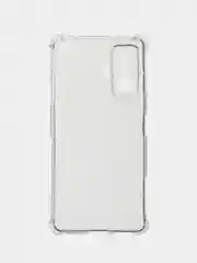 Прозрачный противоударный чехол BROSCORP для Xiaomi Poco F4 GT силиконовый с усиленными углами