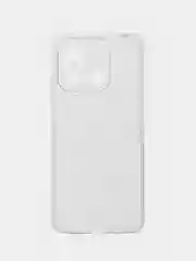 Прозрачный силиконовый чехол Broscorp для Xiaomi Redmi 12С с защитой камер и от прилипания прозрачный