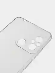 Прозрачный силиконовый чехол Broscorp для Xiaomi Redmi 12С с защитой камер и от прилипания прозрачный