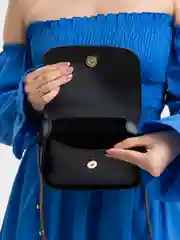Черный сумка женская через плечо