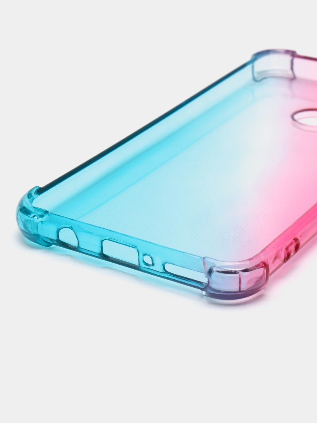 Голубой чехол для Honor 20S, 20 Lite 2020, Huawei P30 Lite, Nova 4e противоударный ROSCO с углами