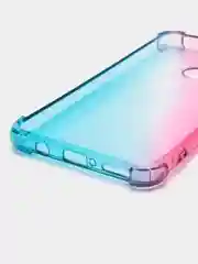 Голубой чехол для Honor 20S, 20 Lite 2020, Huawei P30 Lite, Nova 4e противоударный ROSCO с углами