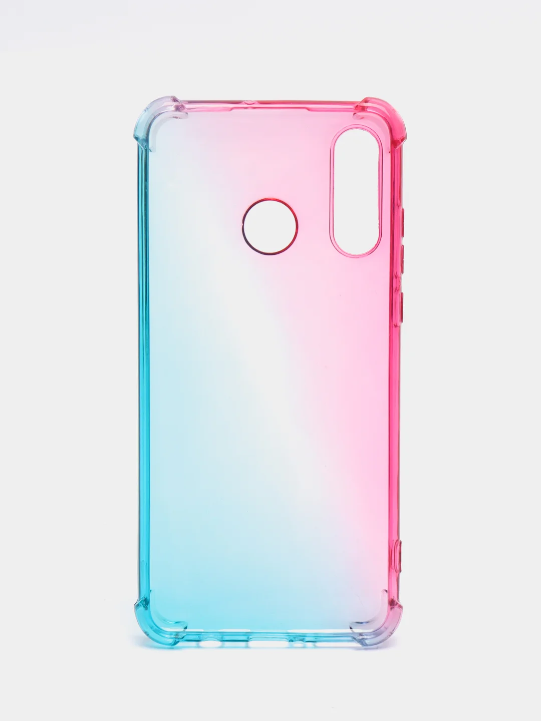 Голубой чехол для Honor 20S, 20 Lite 2020, Huawei P30 Lite, Nova 4e противоударный ROSCO с углами