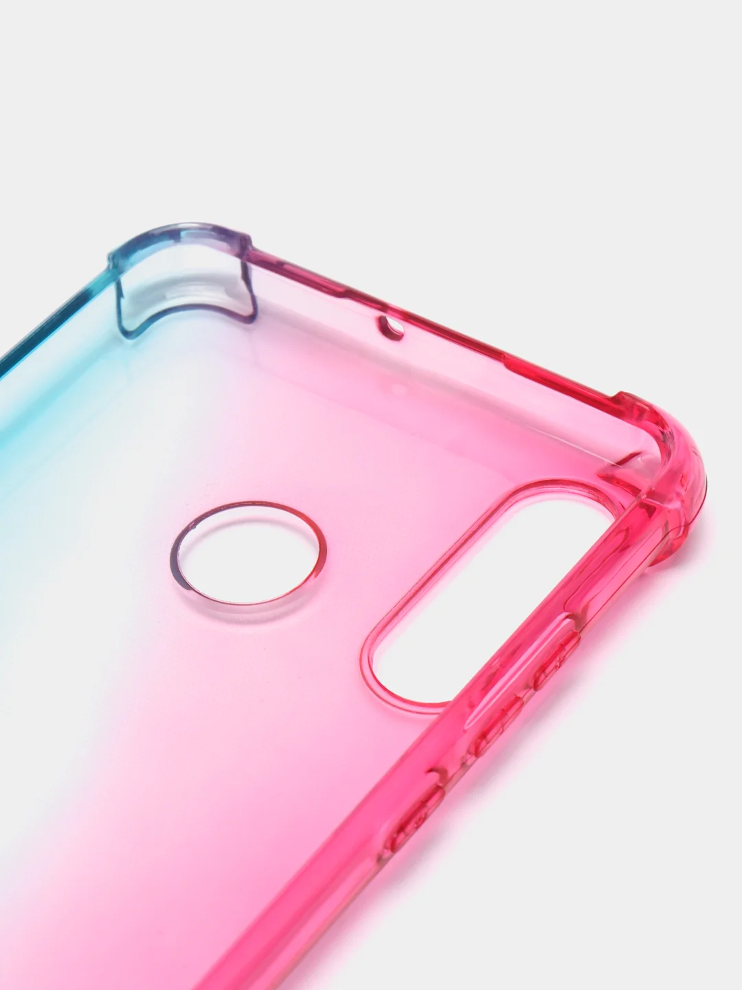 Голубой чехол для Honor 20S, 20 Lite 2020, Huawei P30 Lite, Nova 4e противоударный ROSCO с углами