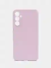 Фиолетовый чехол для Samsung Galaxy A34 силиконовый ROSCO матовый тонкий c бортиком- защитой камер