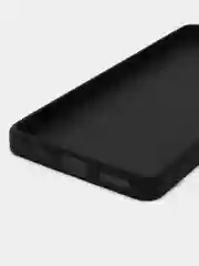 Черный чехол BROSCORP для Tecno Spark 10 Pro матовый силиконовый тонкий, бортик вокруг камер