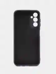 Черный чехол Samsung Galaxy A14 (Самсунг Галакси А14) прозрачный, силиконовый, с подкладом