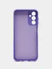 Аметистовый чехол Samsung Galaxy A14 (Самсунг Галакси А14) прозрачный, силиконовый, с подкладом