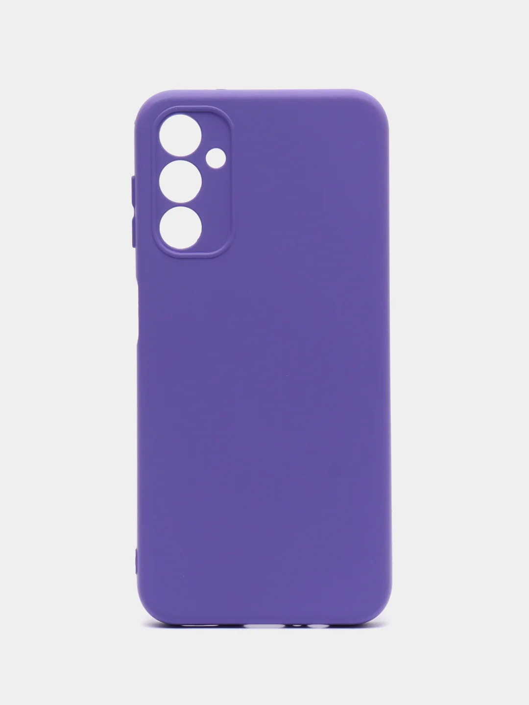 Аметистовый чехол Samsung Galaxy A14 (Самсунг Галакси А14) прозрачный, силиконовый, с подкладом