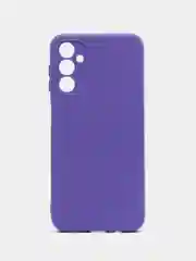 Аметистовый чехол Samsung Galaxy A14 (Самсунг Галакси А14) прозрачный, силиконовый, с подкладом