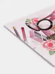 Пастельно-коралловый мини открытка для цветов и подарков, с днем рождения, маме, с днем мамы