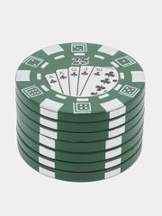 Гриндер для табака, металлический, Poker, 40 мм
