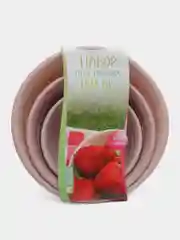 Бежевый меланж салатница набор мисок 3 в 1 (7л., 4л., 2л.)