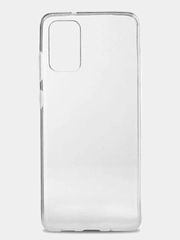 Чехол силиконовый для Samsung Galaxy A02S накладка бампер прозрачный RedLine