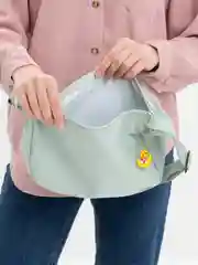 Мятный сумка женская через плечо, сумка банан