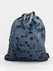 Темно-синий сумка-рюкзак Ratel, серия Art moments, дизайн Black Hexagon