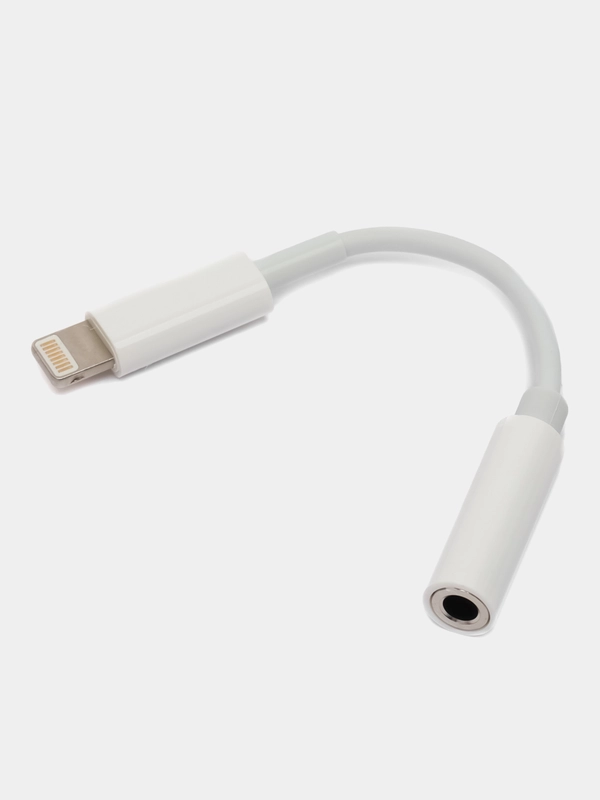 Аудио-переходник AUX, Lightning - Jack, для iPhone, 3,5 мм