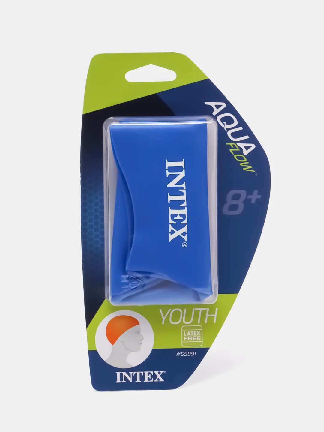 Лазурный шапочка для плавания Intex, 55991