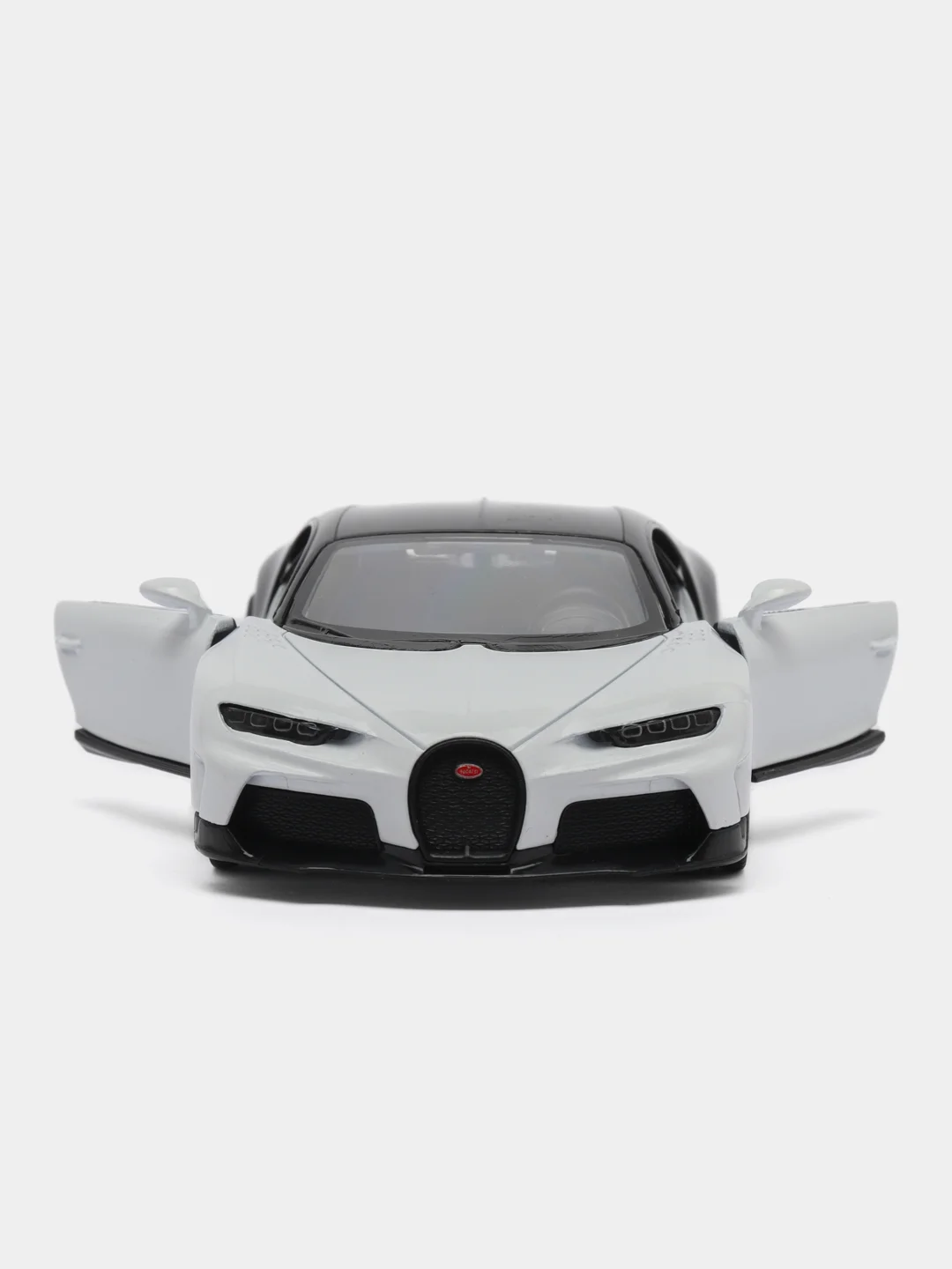 Белый машинка металлическая инерционная 1:36 Bugatti Chiron Supersport 12.5 см KT5423/Kinsmart/